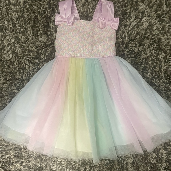 rainbow tutu dress toddler - Picture 1 of 3
